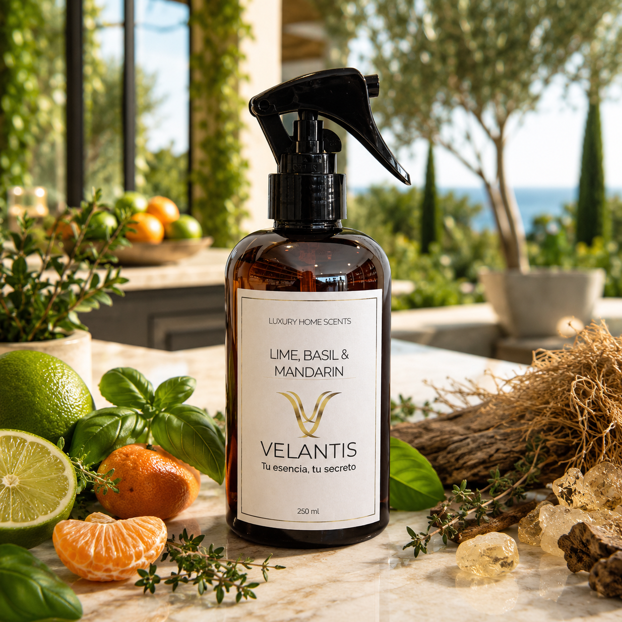 Ambiental LIME, BASIL & MANDARIN Velantis aromatizante de lujo