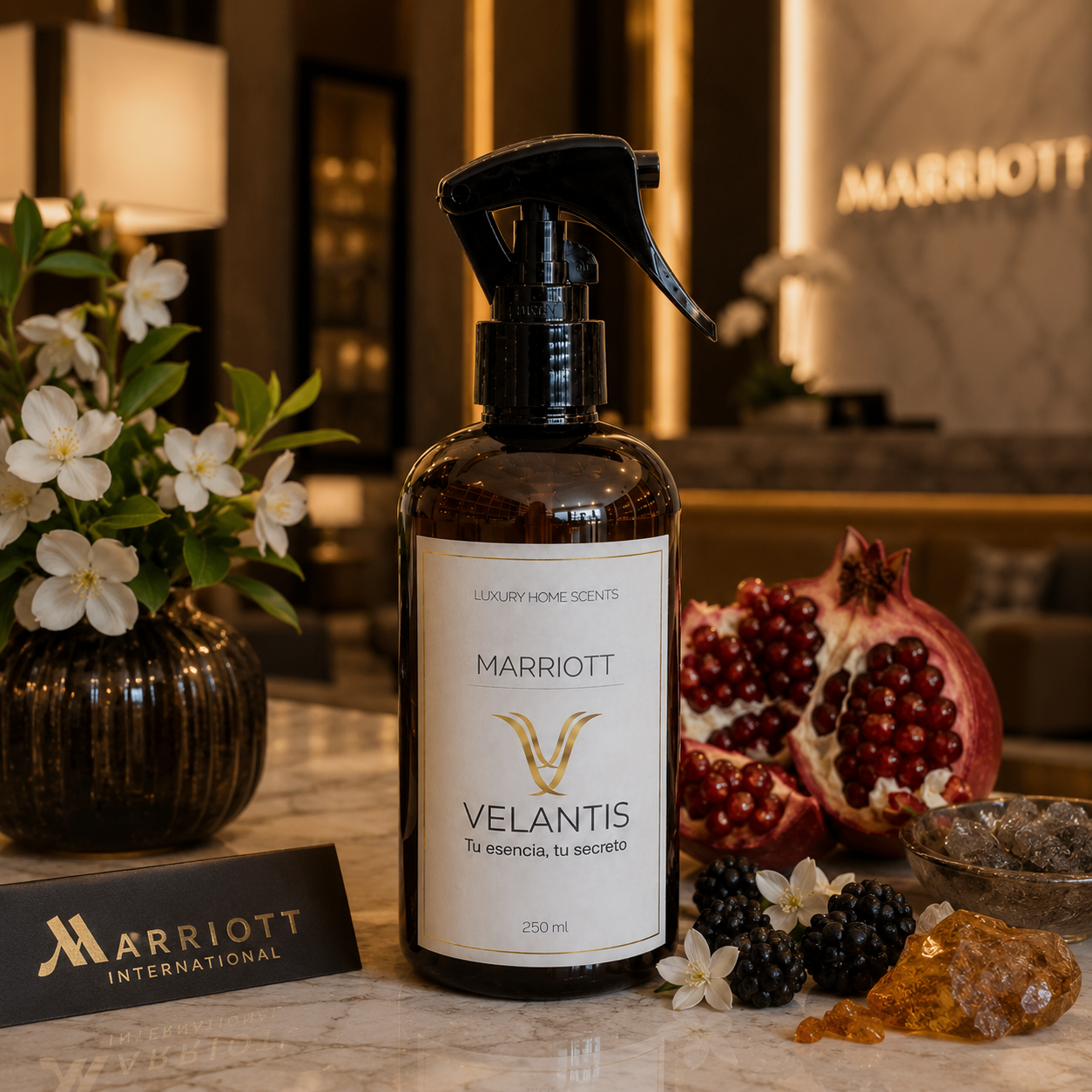 Ambiental Marriott Velantis aromatizante de lujo