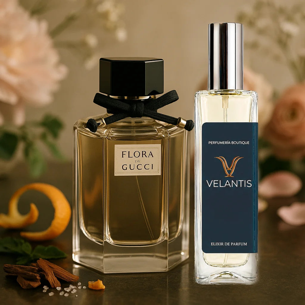 Inspirado en FLORA Gucci