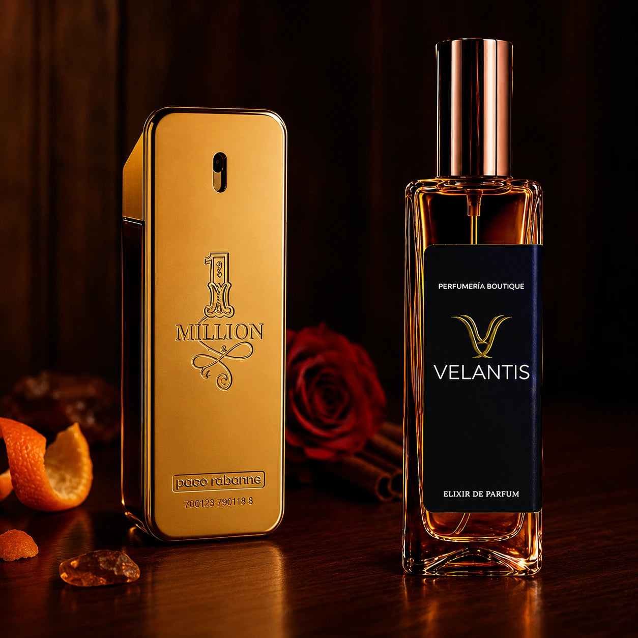 Inspirado en ONE MILION EDT Paco Rabanne