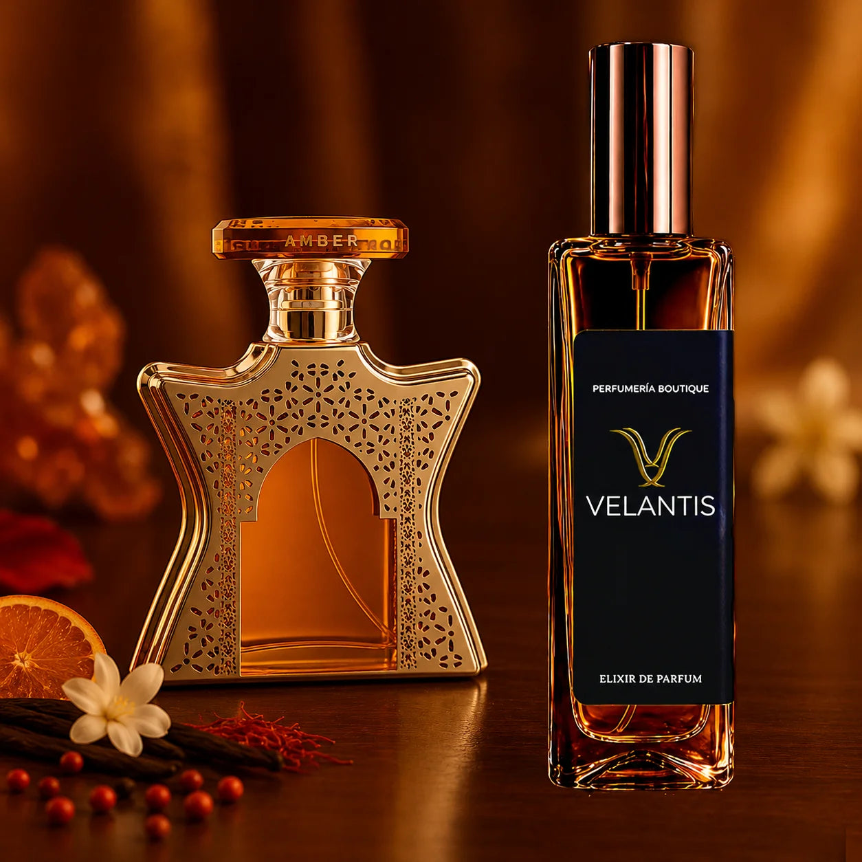 Inspirado en BUBAI AMBER Bond No 9