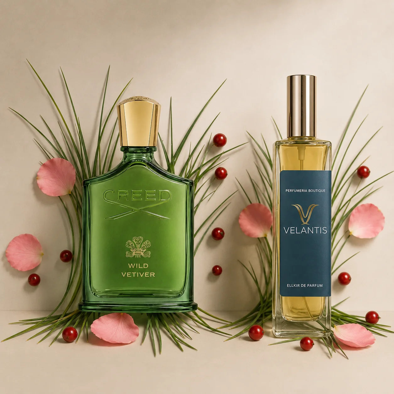 Inspirado en WILD VETIVER Creed
