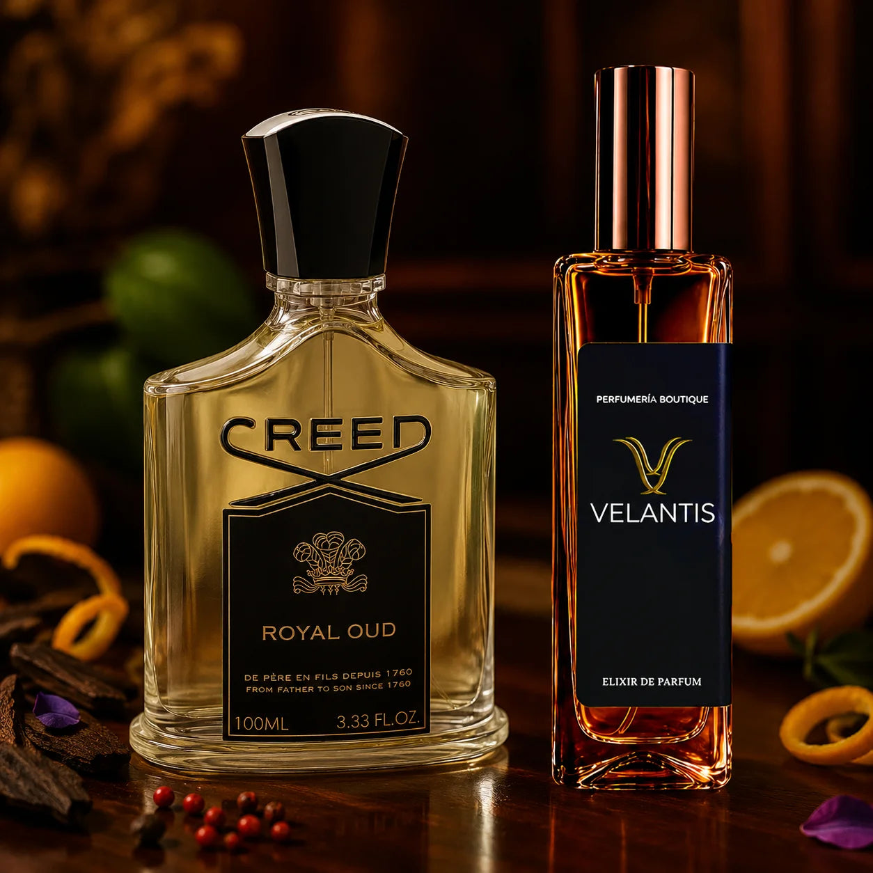 Inspirado en ROYAL OUD Creed