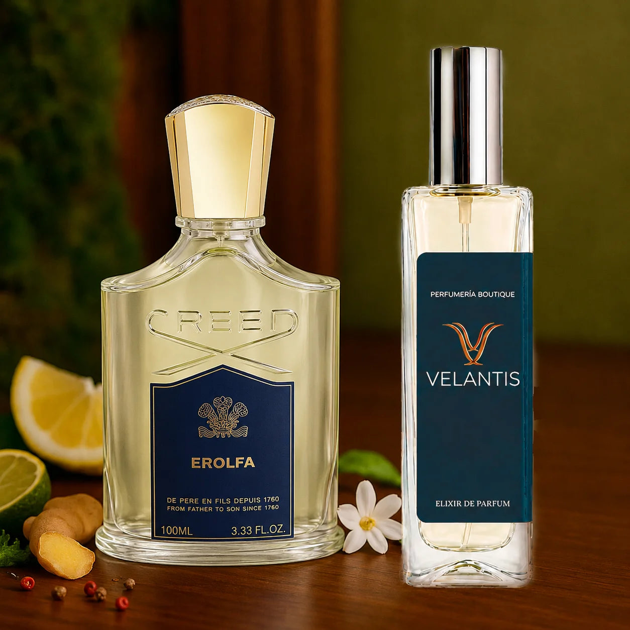 Perfume inspirado en EROLFA Creed Velantis