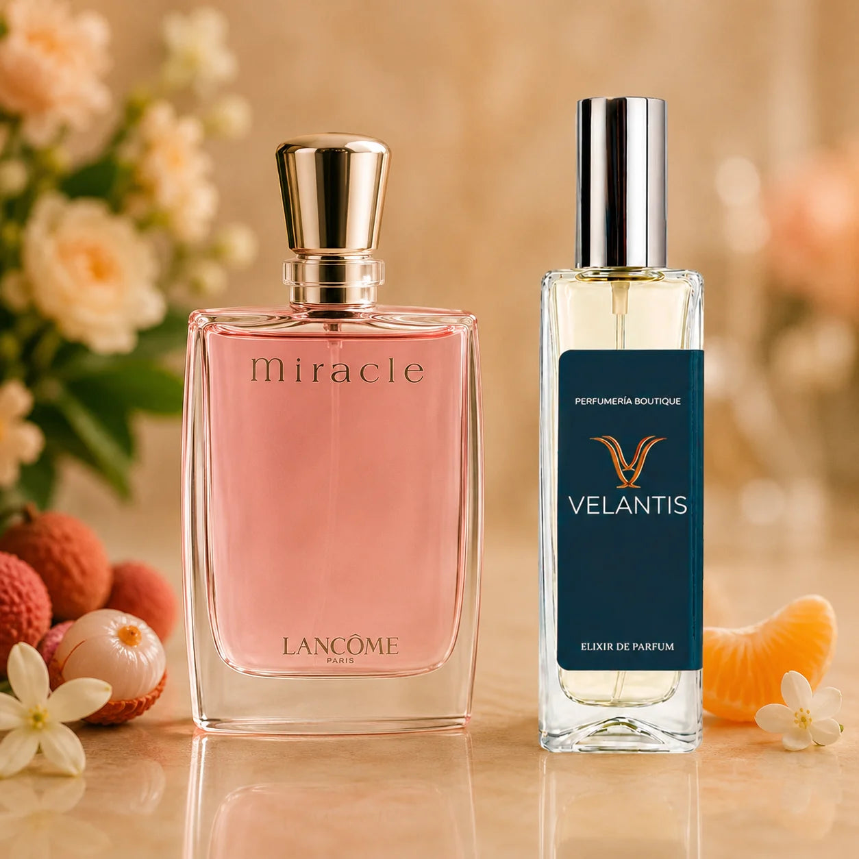 Inspirado en MIRACLE Lancôme