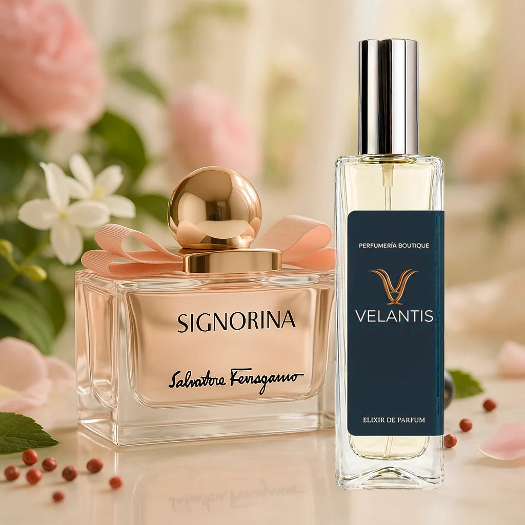 Inspirado en SIGNORINA Salvatore Ferragamo