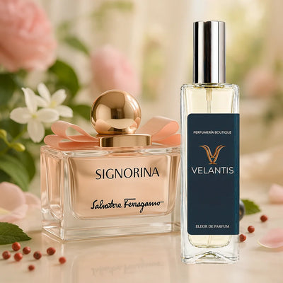 Inspirado en SIGNORINA Salvatore Ferragamo
