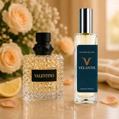 Velantis – Inspirado en DONNA BORN IN ROMA YELLOW DREAM Valentino