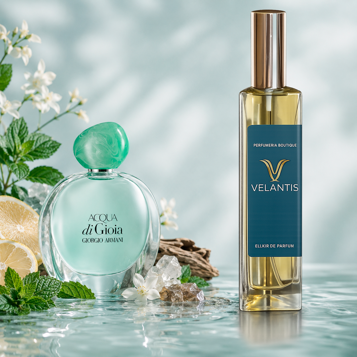 Inspirado en Acqua Di Gioia Giorgio Armani