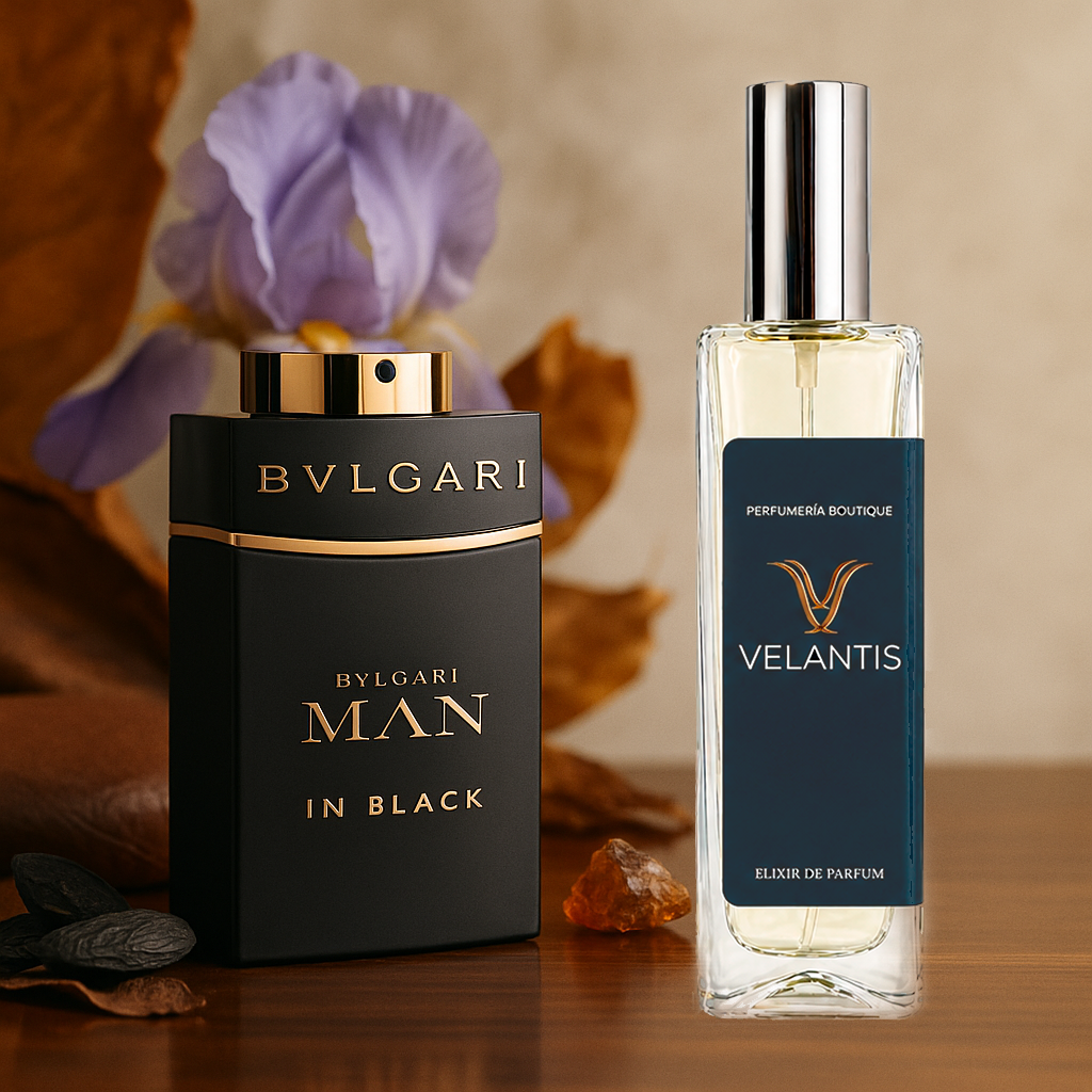 Inspirado en MAN IN BLACK BVLGARI