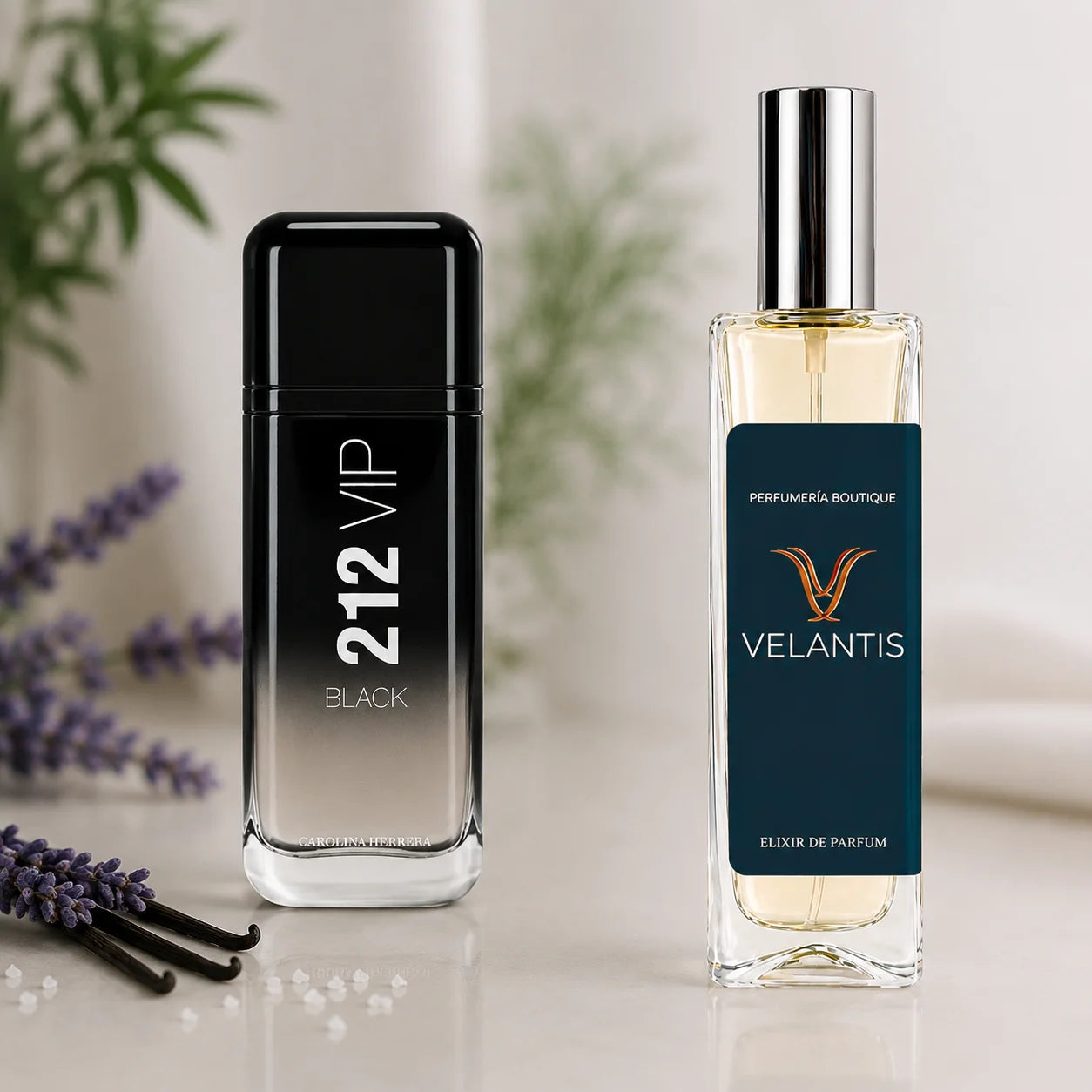 Velantis – Inspirado en 212 VIP BLACK Carolina Herrera