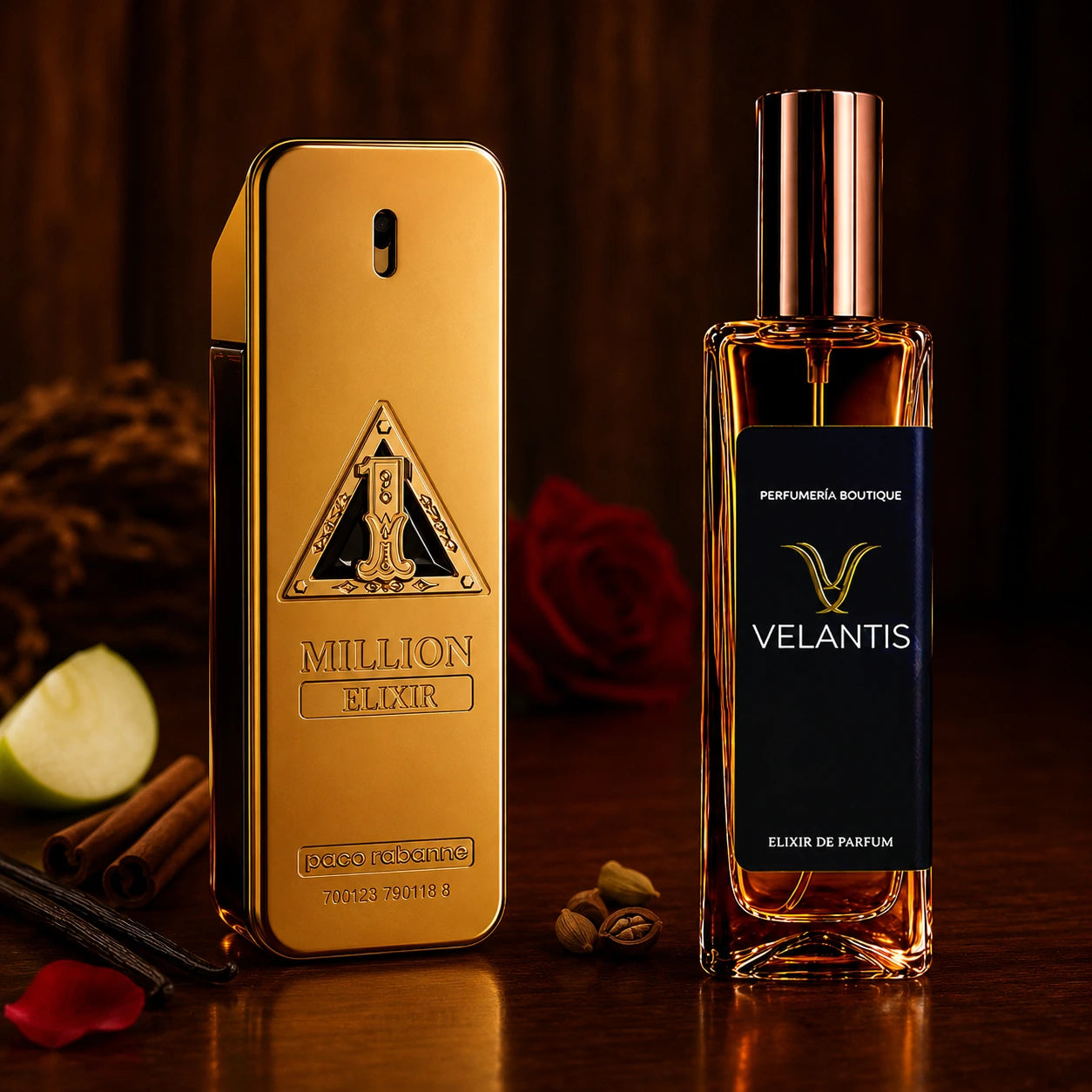 Inspirado en ONE MILLION ELIXIR Paco Rabanne