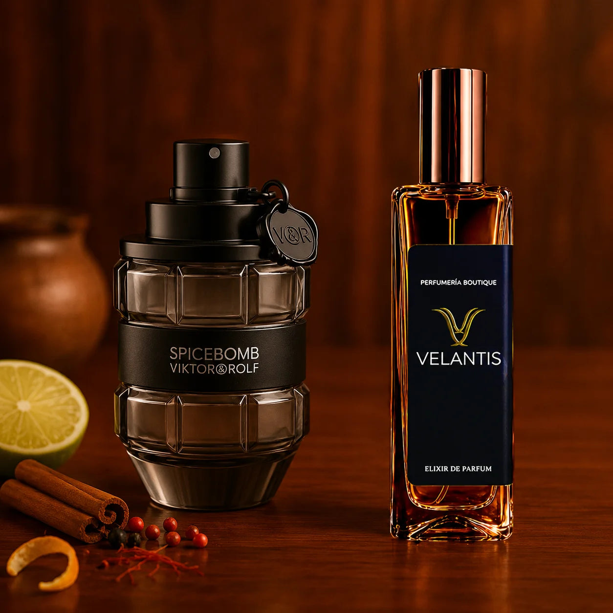 Inspirado en SPICEBOMB Viktor & Rolf