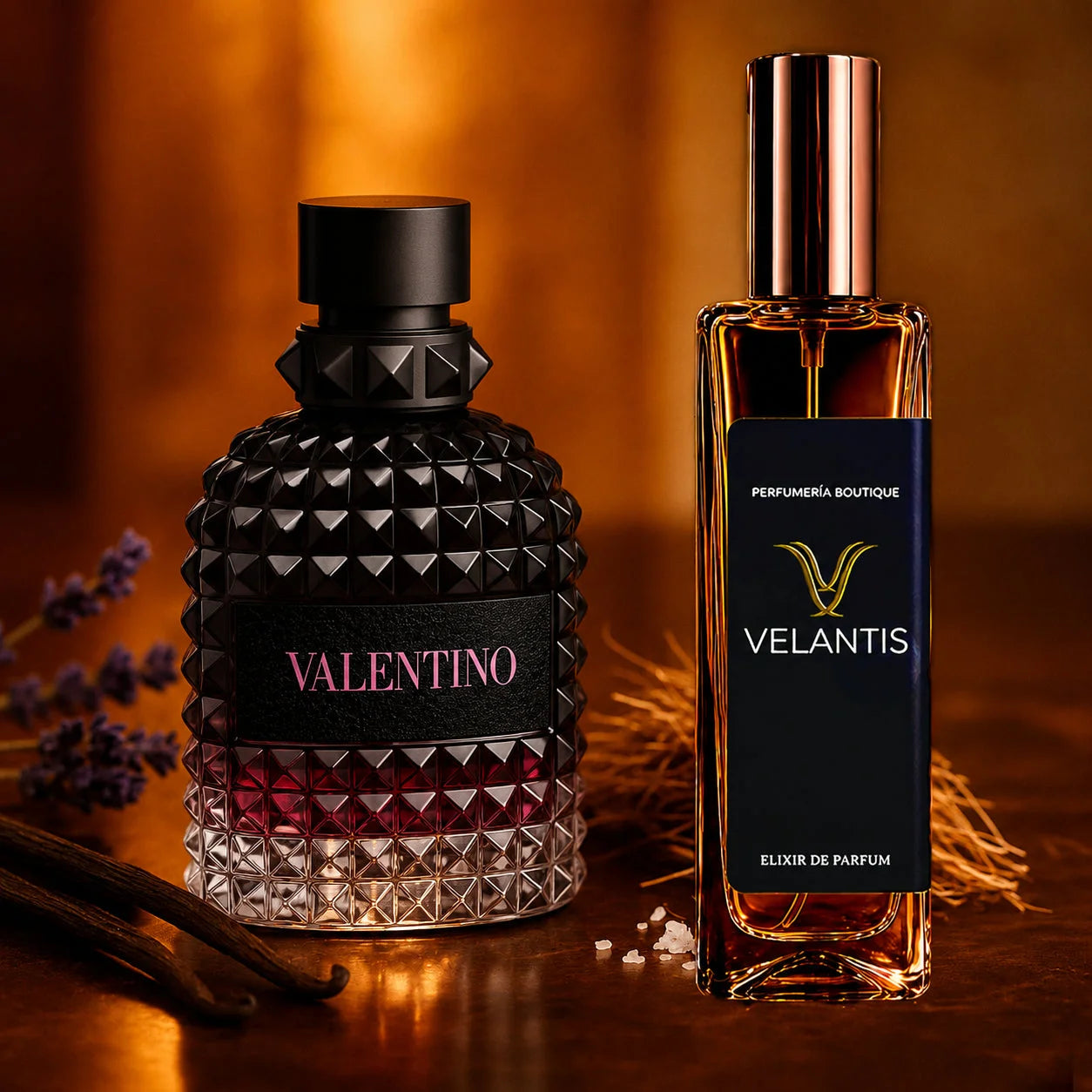 Inspirado en UOMO BORN IN ROMA INTENSE Valentino