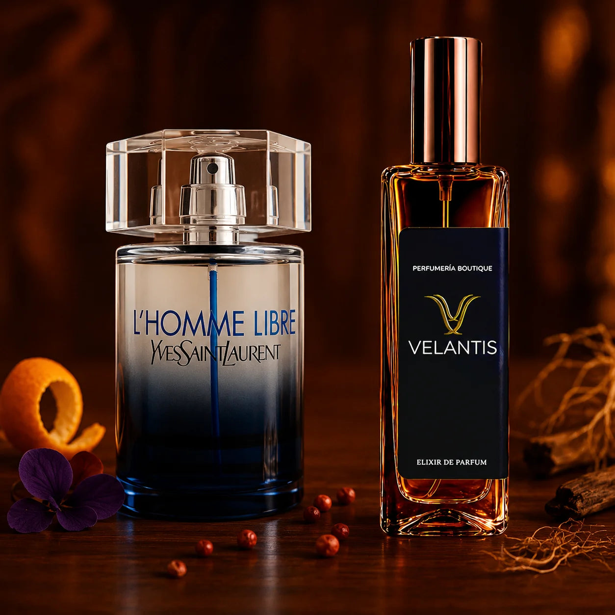 Inspirado en L'HOMME LIBRE Yves Saint Laurent