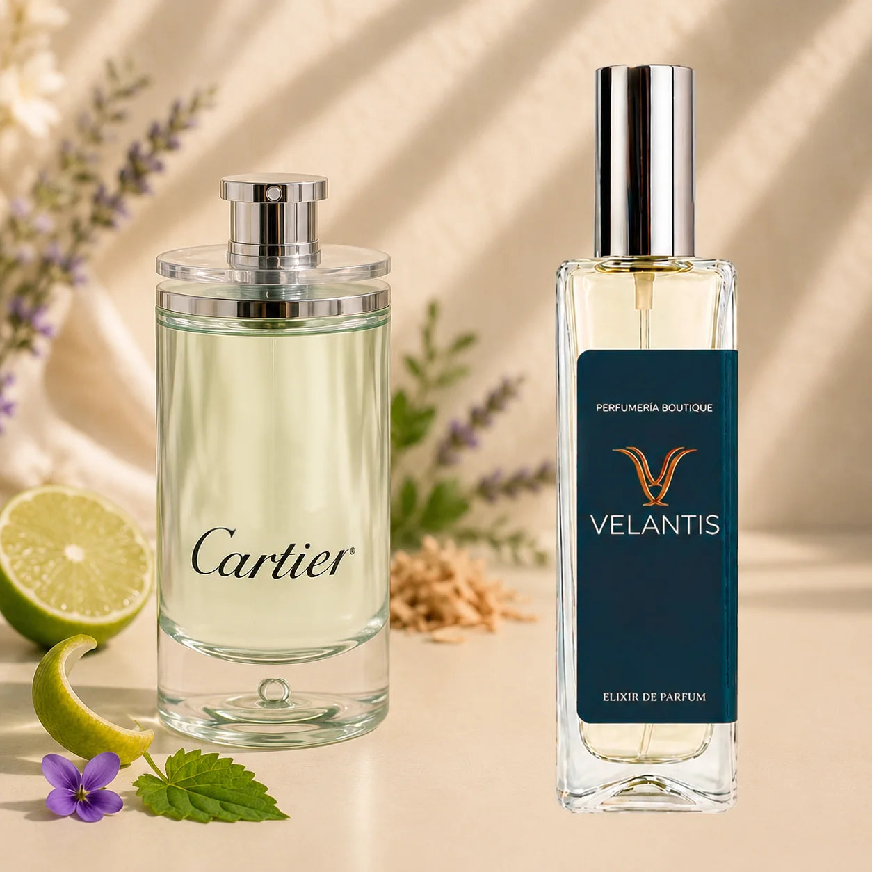 Inspirado en EAU DE CARTIER Cartier