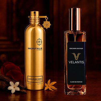 Inspirado en AOUD QUEEN ROSES  Montale
